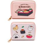 Pusheen cicás pénztárca, 9x11x2,5cm, Sushi Club, kétféle