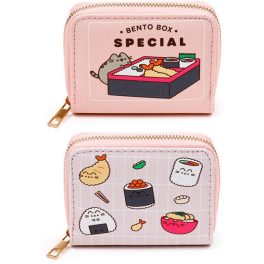   Pusheen cicás pénztárca, 9x11x2,5cm, Sushi Club, kétféle