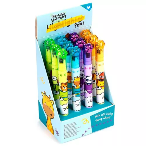 2 az 1-ben szövegkiemelő és gurulós nyomda, Édes Állatok