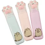 Pusheen cicás szövegkiemelő szett, 3 db/szett, Pusheen macska mancsa