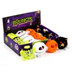 Pattogó plüss labda, halloweeni figurák, kísérteties Spooky, többféle