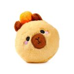 Pattogó plüss labda, kapibara fej, többféle változat