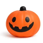 Halloweeni nyomgatható antistressz játék, halloweeni tök, kb. 10 cm-es