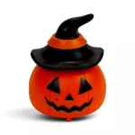 Halloweeni zsákbamacska felhúzhatós játék, kísérteties Spooky, 6 féle változat