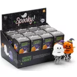 Halloweeni felhúzhatós táncoló játék, szellem, kísérteties Spooky, kétféle változat