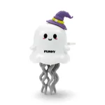 Halloweeni felhúzhatós táncoló játék, szellem, kísérteties Spooky, kétféle változat