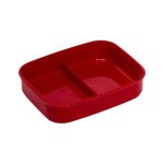 Karácsonyi ételhordó, uzsonnás doboz szett, 12x15,5x8,5cm, Bento, Mézeskalács minta