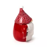 Karácsonyi bögre, kerámia, kukucskáló manó, Scandi Jolly Gonks, 450ml, 1 db