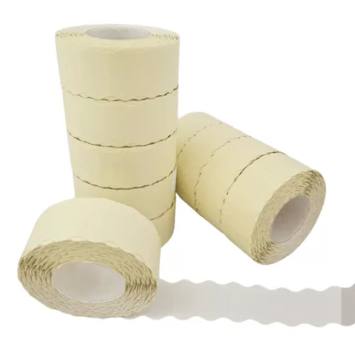 Árazószalag 22x12mm, fehér