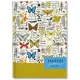 Tanítói tervező, zsebkönyv, A/5, heti, 2026-2027, szivacsos borító, 196 oldal, PD Butterflies