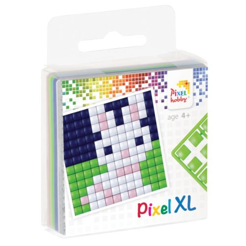 Pixel XL szett 1 kis alaplappal, 4 XL színnel, mintával, nyuszi