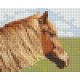 Pixel szett 1 normál alaplappal, színekkel, ló, 801304