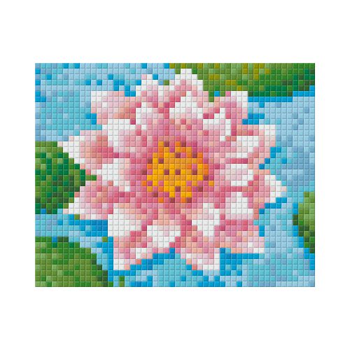 Pixel szett 1 normál alaplappal, színekkel, lótusz