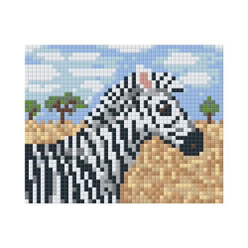 Pixel szett 1 normál alaplappal, színekkel, zebra