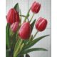 Pixel szett 3 normál alaplappal, színekkel, tulipánok