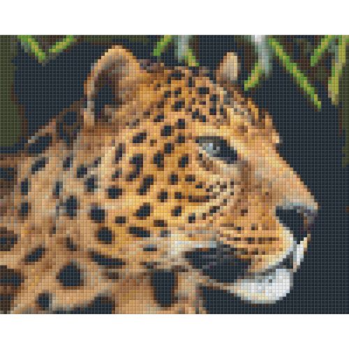 Pixel szett 4 normál alaplappal, színekkel, leopárd