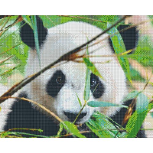 Pixel szett 16 normál alaplappal, színekkel, panda