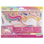 Matricázz számok szerint, 26x21cm, 2 féle változat (unikornis vagy tengeri állatok)