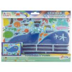 Matricázz számok szerint, 26x21cm, 2 féle változat (unikornis vagy tengeri állatok)