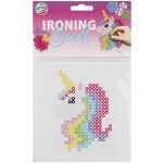 Vasalható gyöngykészlet, 15x15cm-es alaplappal, 3 féle (unikornis, dinoszaurusz, macska)
