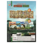 Matricázós készlet, A/4, 10 háttér és 6 ív matrica, dinoszauruszok