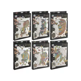   Fa állatos kirakó, puzzle, 130-140 db-os (30x22cm), 6 féle változat