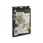 Fa állatos kirakó, puzzle, 130-140 db-os (30x22cm), 6 féle változat