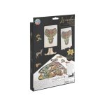 Fa állatos kirakó, puzzle, 130-140 db-os (30x22cm), 6 féle változat