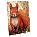 Fa állatos kirakó, puzzle, 130 db-os (30x22cm), 6 féle változat