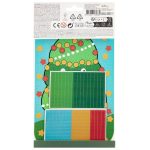 Karácsonyi mozaikkép készítő szett, A/5, 3 féle (800075)