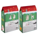 Gipszfigura festő szett (2 db 7cm-es figura, 4 festék, ecset), 2 féle változat