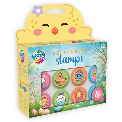 Húsvéti nyomdakészlet, 12 db/szett, önfestékező