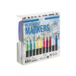 Alkoholos filctoll, permanent marker, 30 db/csomag