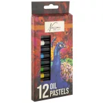 Olajpasztell kréta készlet, 12 db-os, Nassau fine art