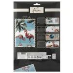 Festés számok szerint gyerekeknek, A/4, 4 féle változat (ló, kutya, tigris, flamingó)