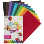 Színes karton, fotókarton, A/4, 300g, 10 szín, 20 lap/cs, Basic Craft