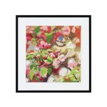 Gyémántfestés szett, 30x30cm, 4 féle (madár a fán, lepkék és virágok, kutya, Velence)