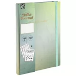 Bullet Journal, pontrácsos napló, notesz A/5, 104 lapos, 120g, 2 ív matricával, kétféle változat