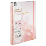 Bullet Journal, pontrácsos napló, notesz A/5, 104 lapos, 120g, 2 ív matricával, kétféle változat