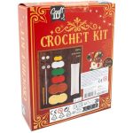 Karácsonyi figura horgolószett, 3 féle (rénszarvas, mézeskalács figura, hóember)