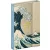 Realsystem mágnessel záródó agenda, határidőnapló, heti tervező, 11x16cm, 2027, Katsushika Hokusai