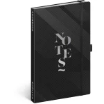 Realsystem Notique design keményfedeles notesz, napló 13x21cm, vonalas, Elegant