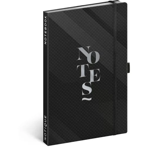 Realsystem Notique design keményfedeles notesz, napló 13x21cm, vonalas, Elegant