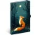 Realsystem Notique design keményfedeles notesz, napló 13x21cm, vonalas, Fox