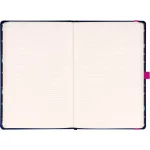 Realsystem Notique design keményfedeles notesz, napló 13x21cm, vonalas, Kuromi