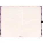 Realsystem Notique design keményfedeles notesz, napló 13x21cm, vonalas, Sakura
