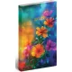 Realsystem zsebnaptár, álló, heti, 9x16,5cm, 2027. Flexi floral