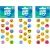 Matrica 66x180mm smiley, emoji (534614)