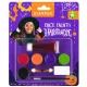Arcfesték, tégelyes, 9 db-os (6 szín), Starpak, Halloween