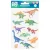 Tetoválás matrica szett, dinoszauruszok 10x17,5cm, Sticker Boo